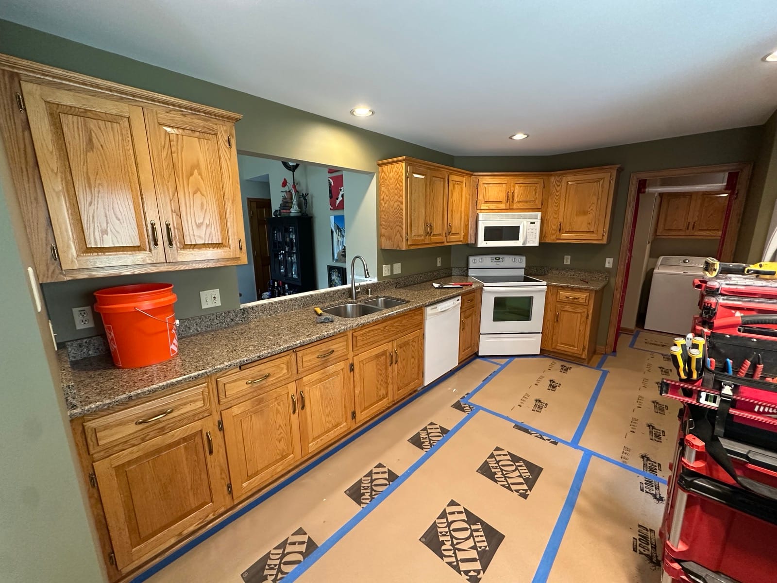 Espresso Shaker Kitchen — before