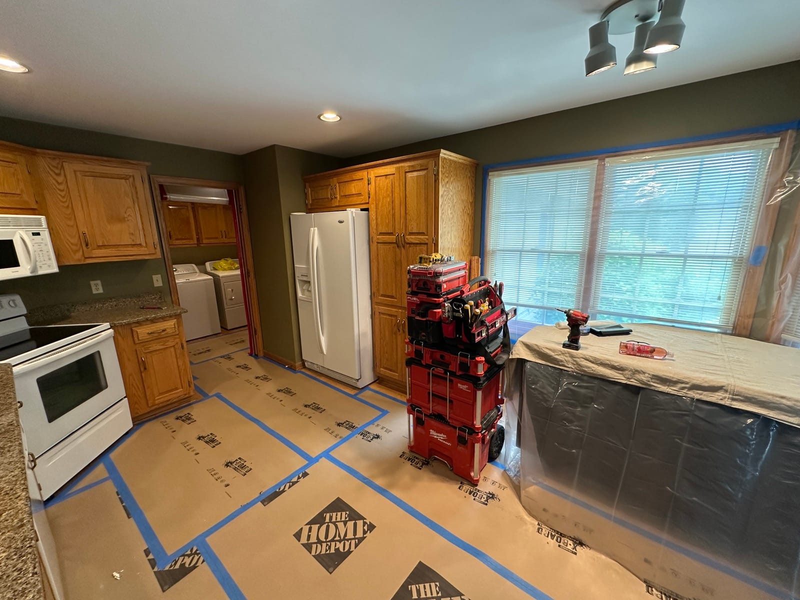 Espresso Shaker Kitchen — before