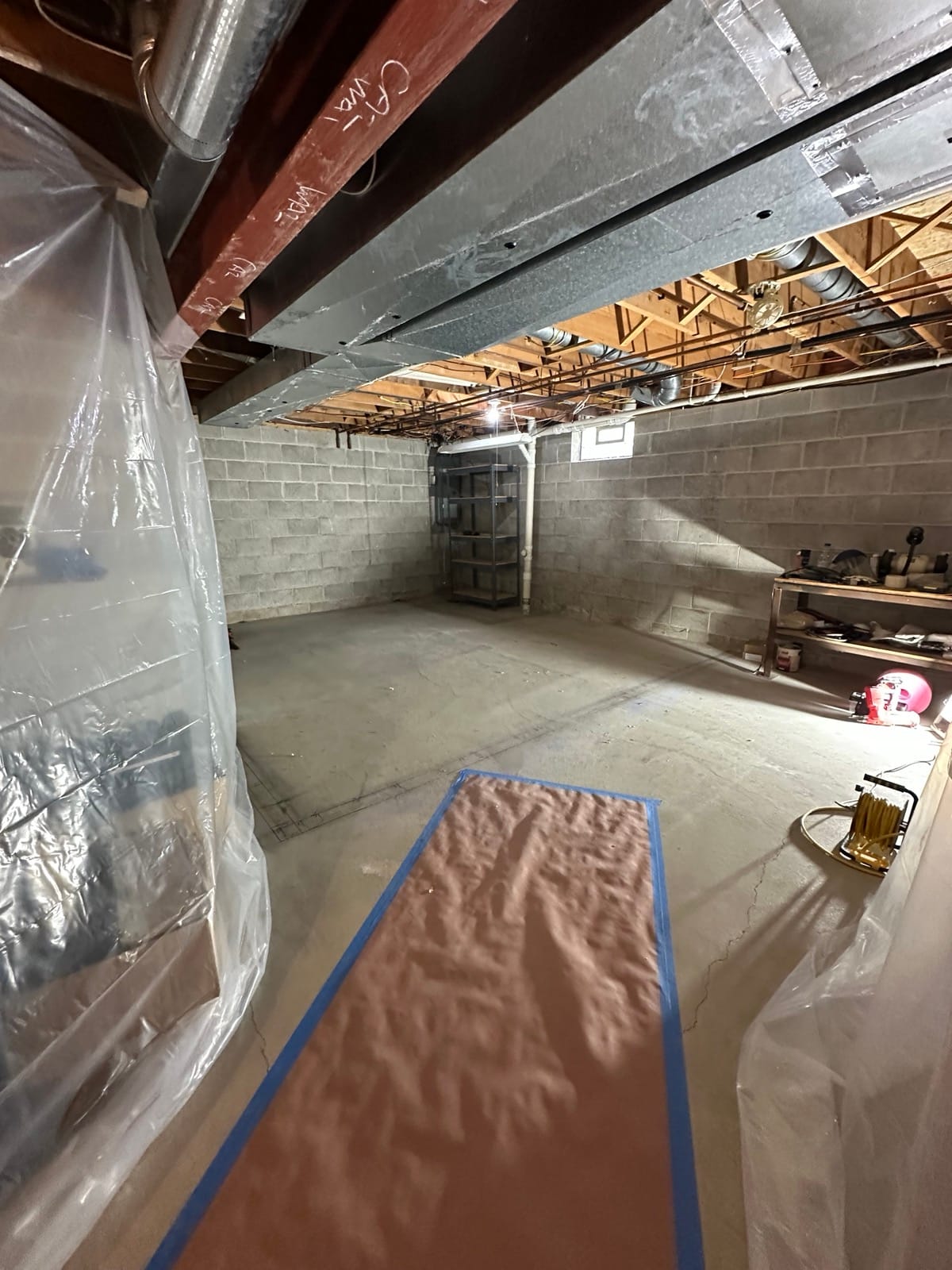 Lower-Level Bedroom Suite — before
