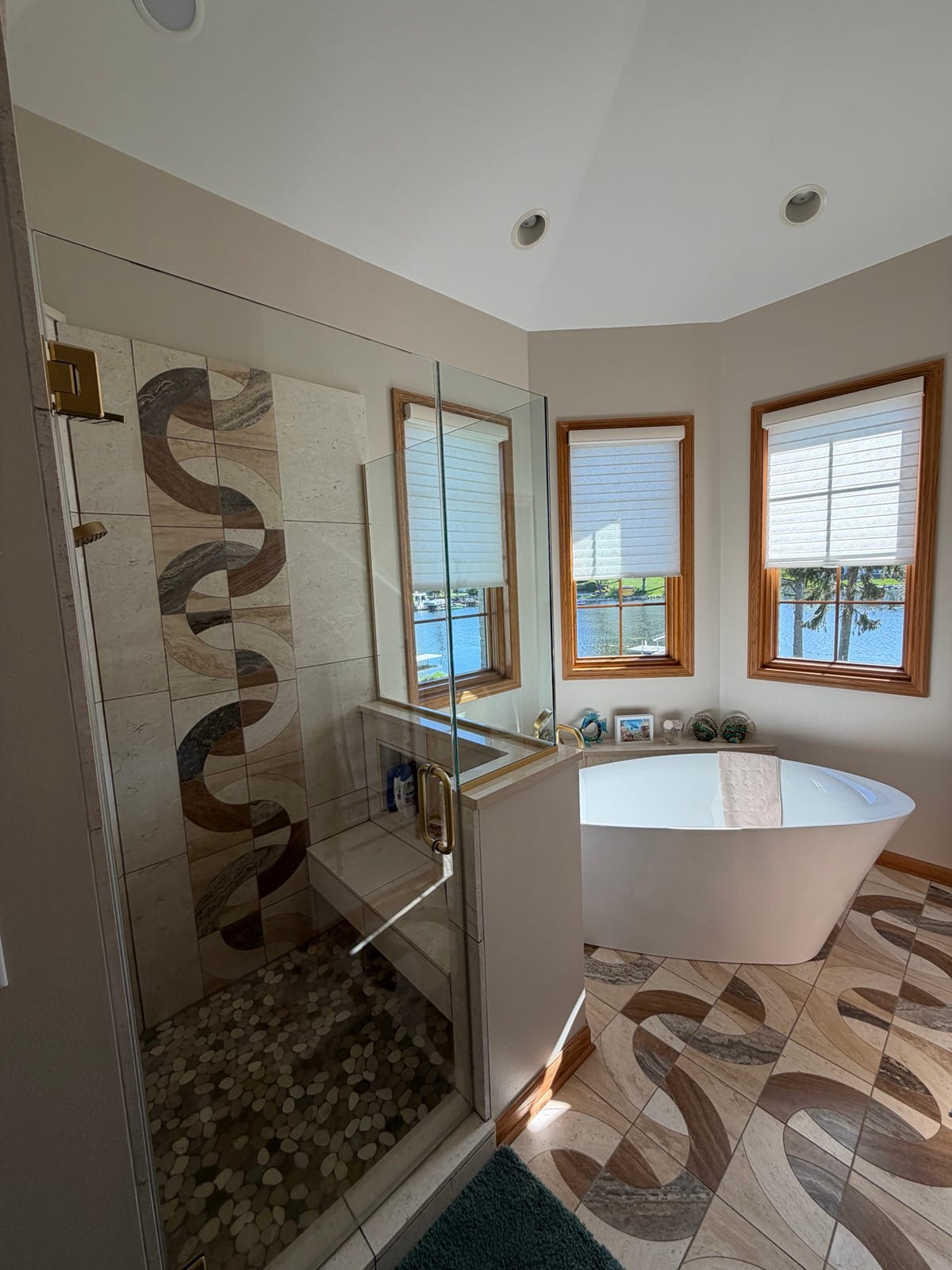 Lakeside Master Bath Suite — view 3